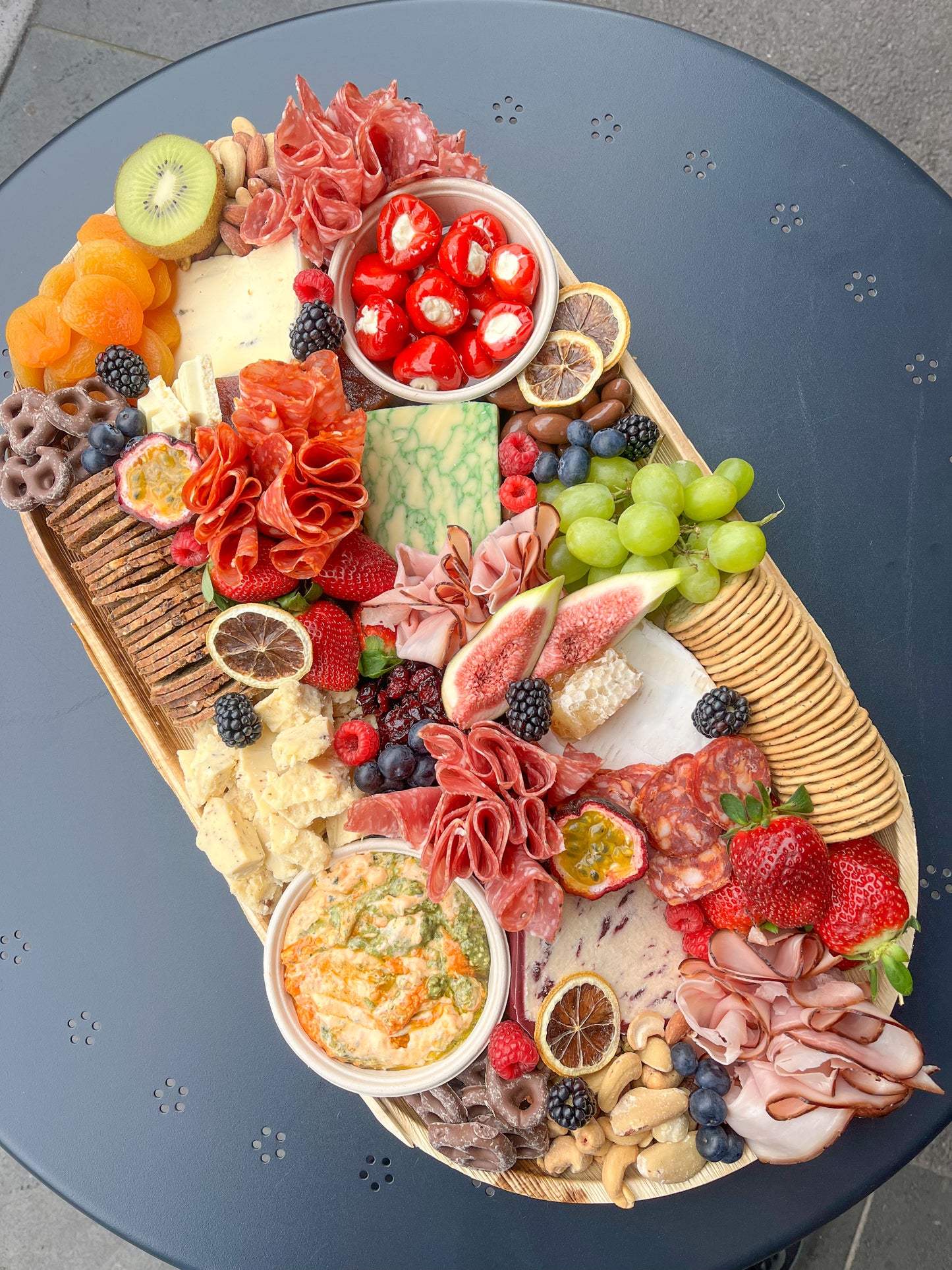 Cheese Palm Leaf Platter