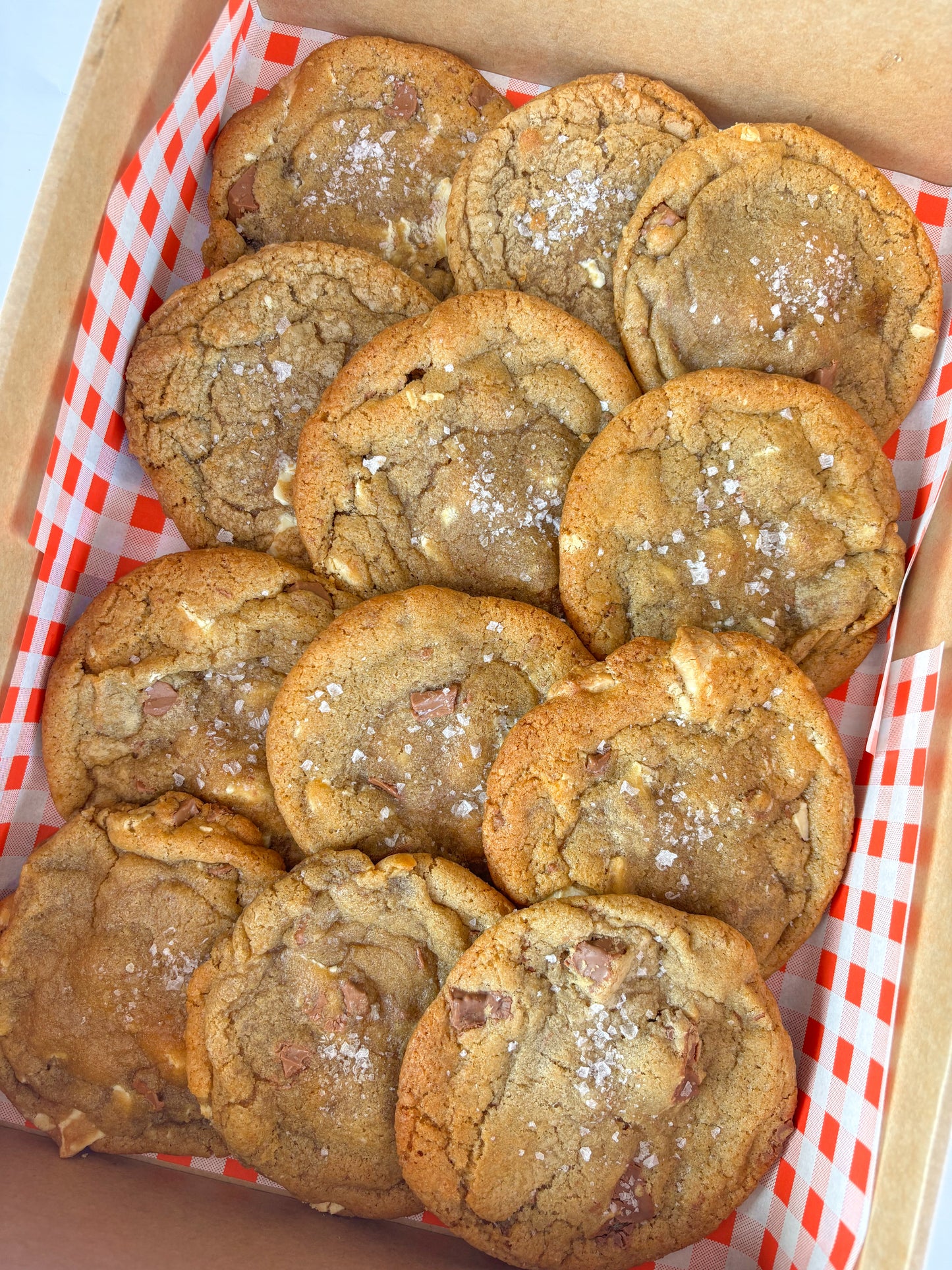 Homemade Choc Chip Cookie Box