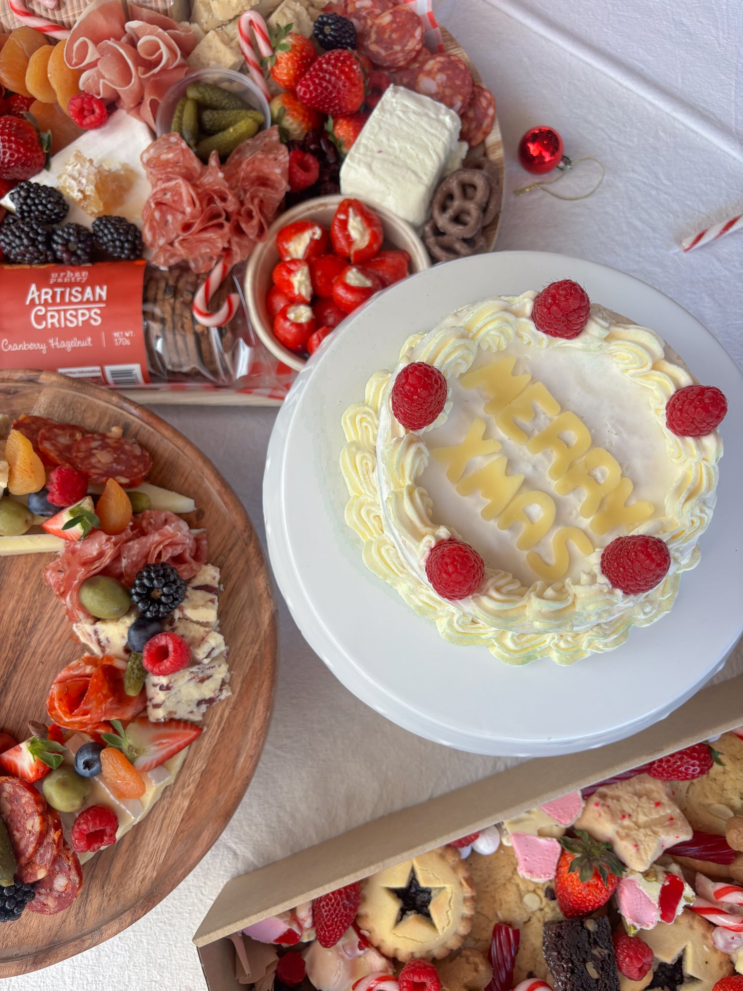 The Christmas Brie Cake