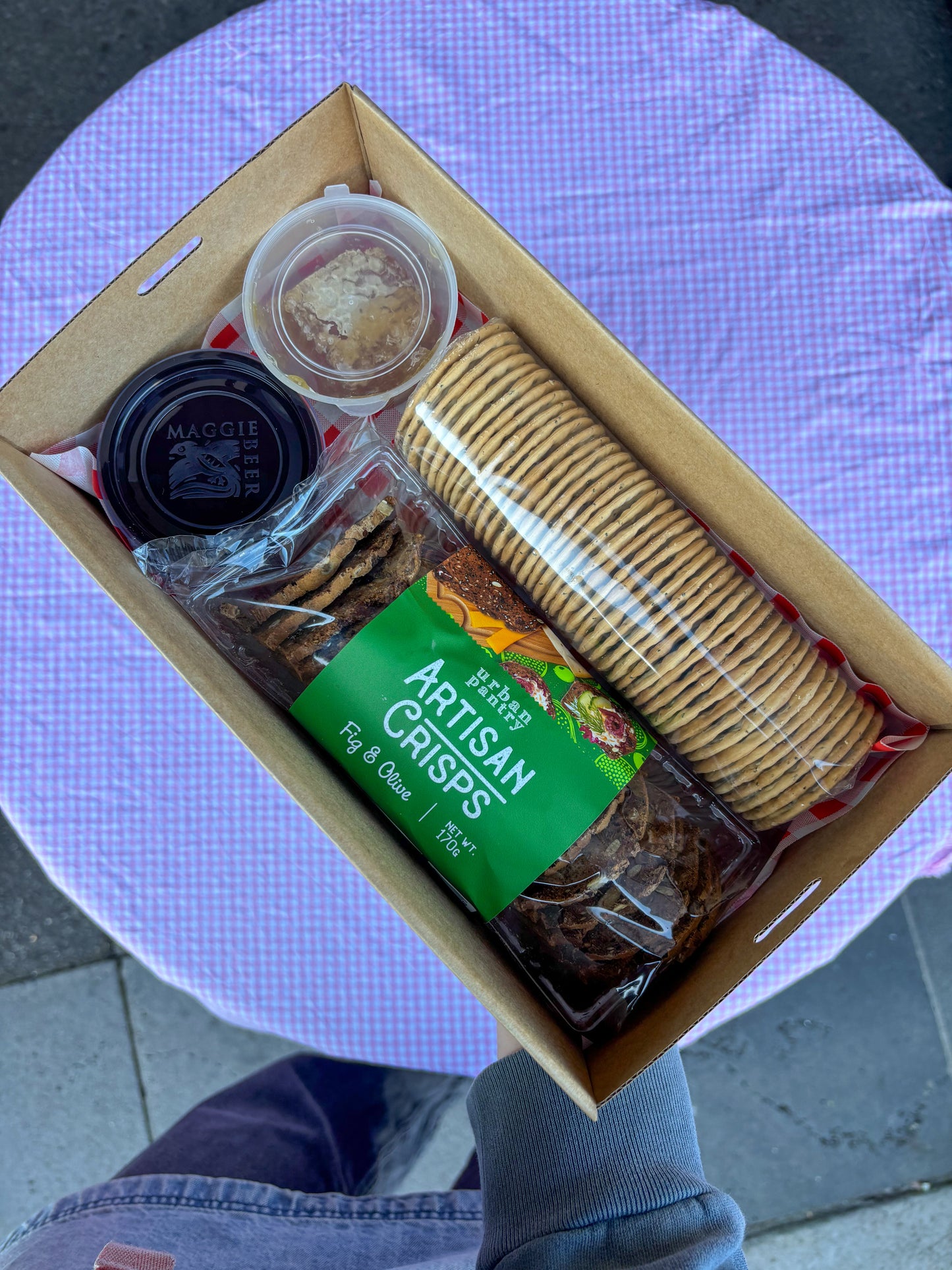 The Christmas Brie Cake