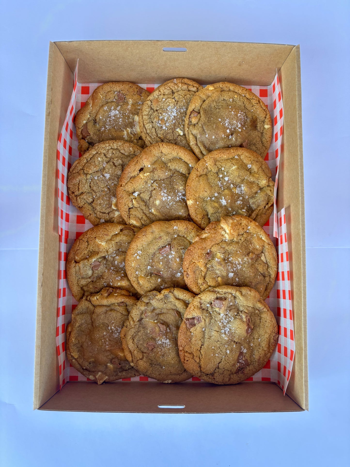 Homemade Choc Chip Cookie Box