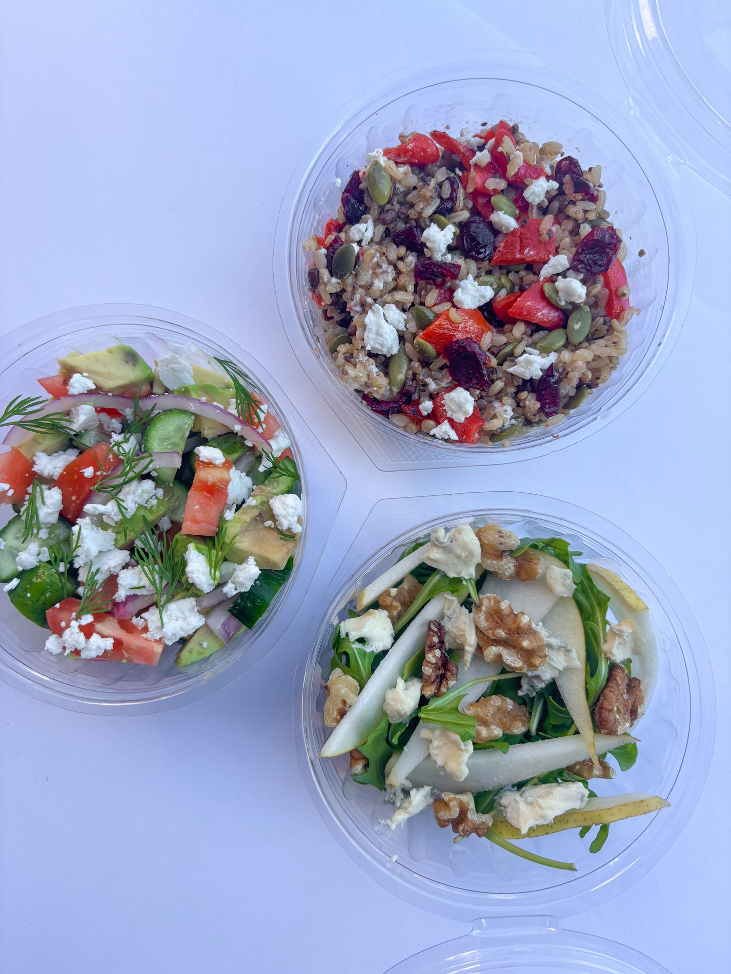 Greek Style Salad Pot